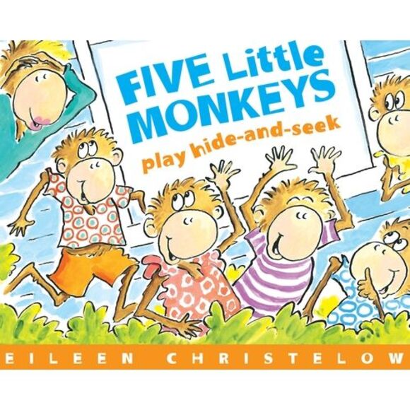 Five Little Monkeys Play Hide-And-Seek -- Eileen Christelow - Picture 1 of 1